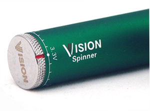 Шкала изменения напряжения аккумуляторов Vision Spinner